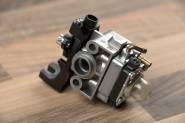 Honda GX25 carburetor filtered-air intake side 2